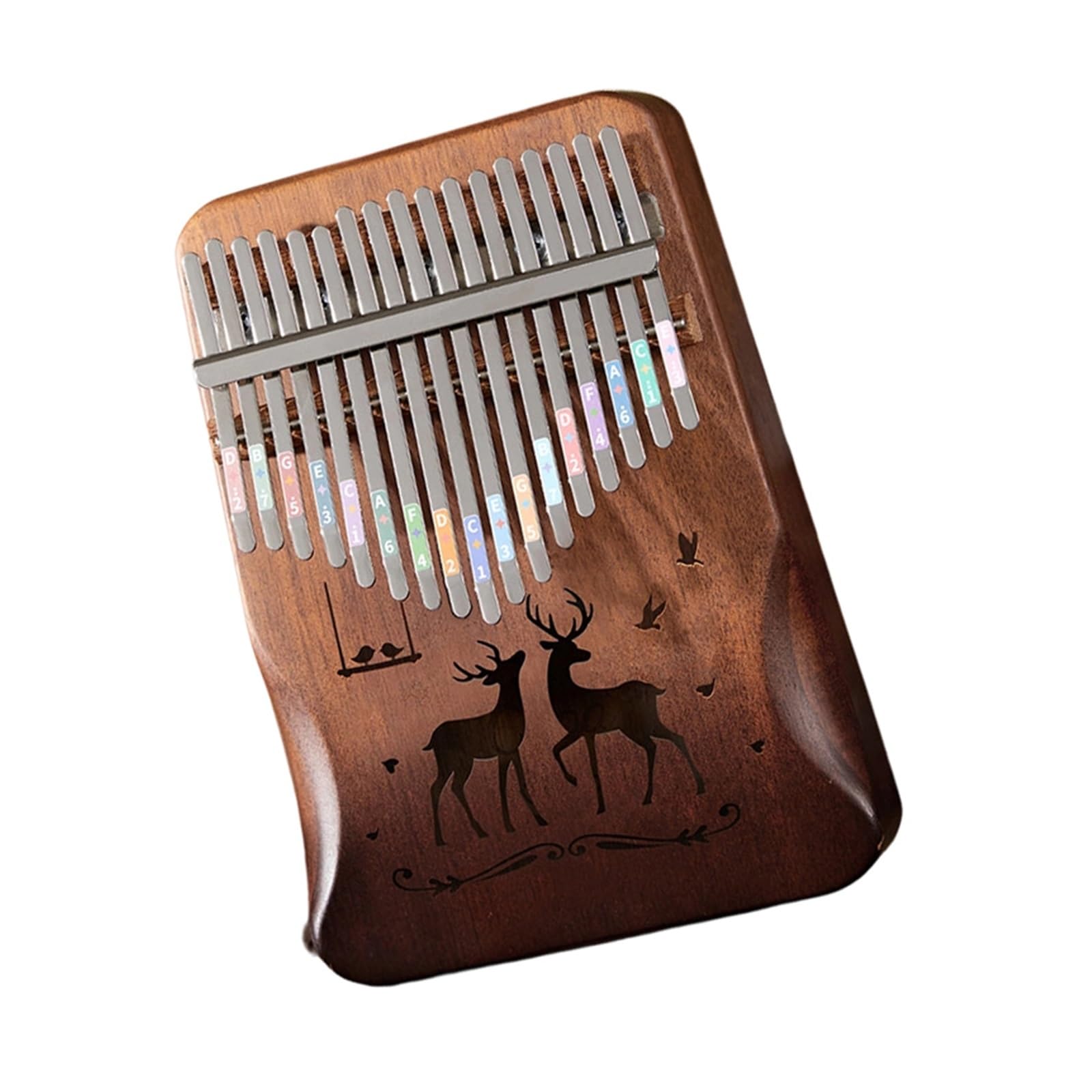 Kalimba Un Instrumento De Madera Para Principiantes Con 21/17 O 31 Notas Instrumentos Musicales Kalimba(13)
