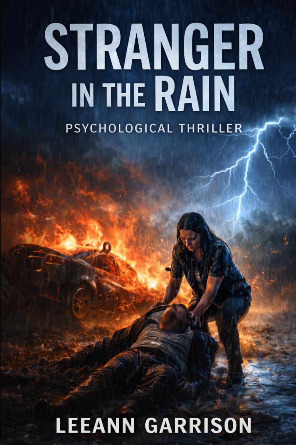 STRANGER IN THE RAIN: A ROMANTIC PSYCHOLOGICAL/SUSPENSE/CRIME/THRILLER. 6X9 NOVEL