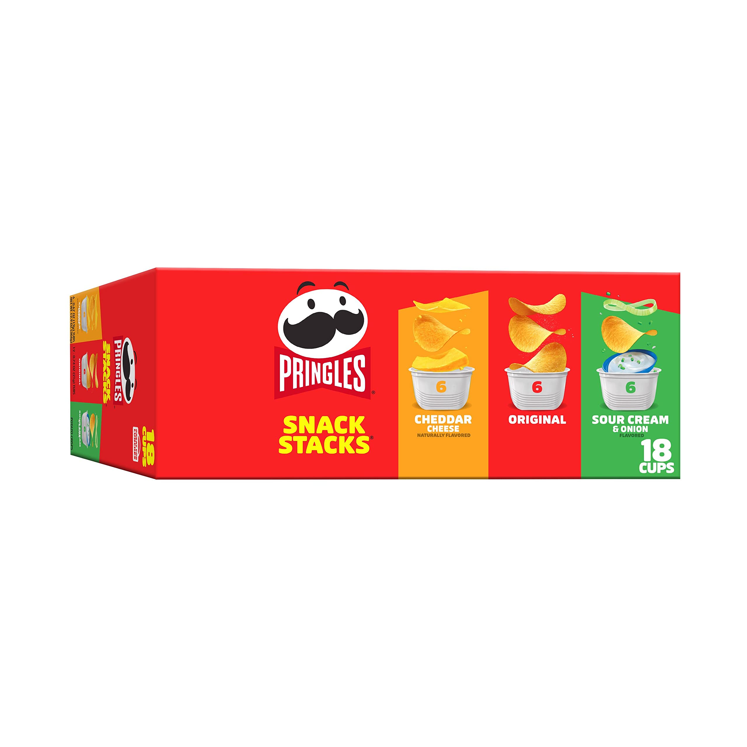 Pringles Potato Crisps Chips, Lunch Snacks, Office and Kids Snacks