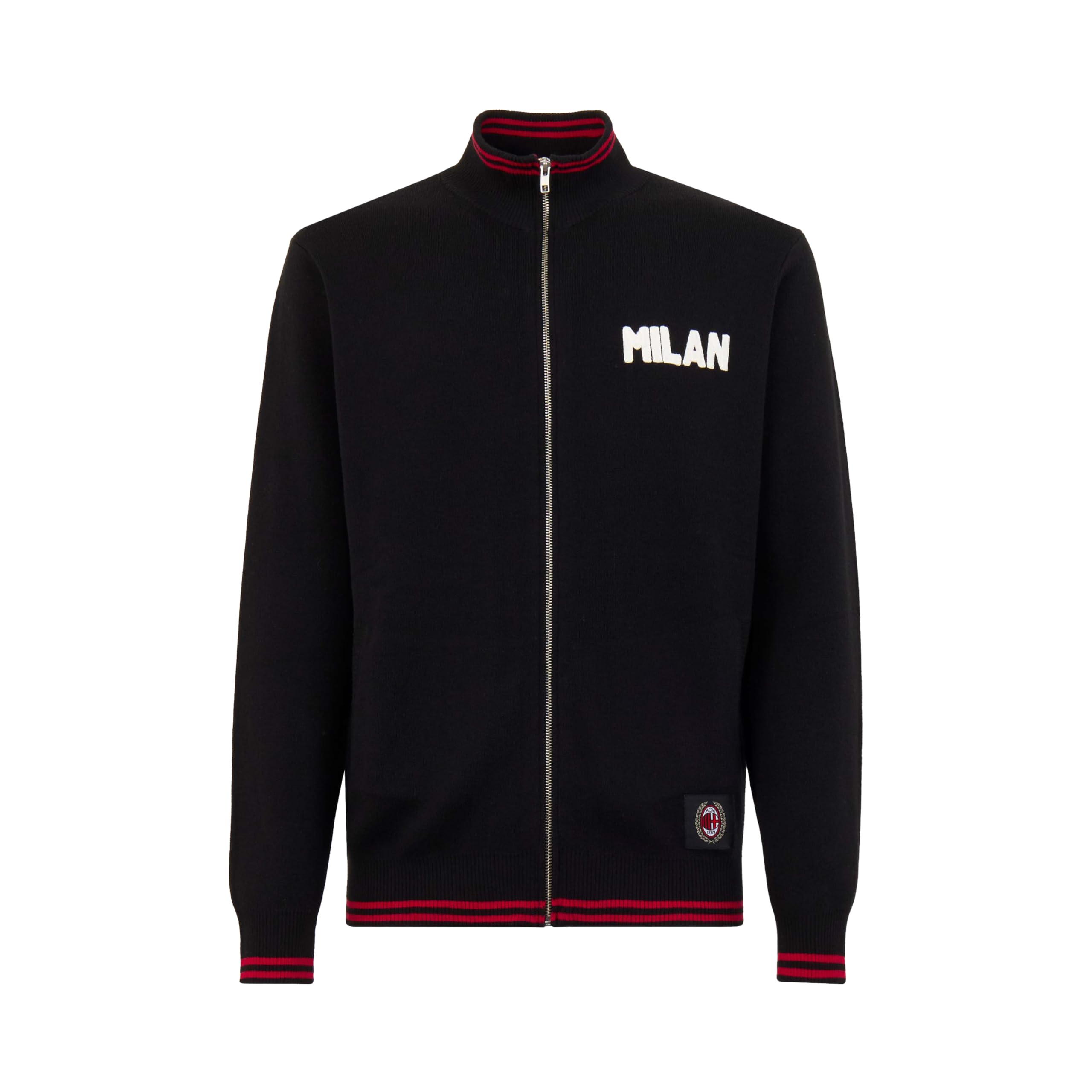 A.C. Milan Felpa Senza Cappuccio Retro Collection Prodotto Ufficiale Unisex - Adulto (Pacco da 1)