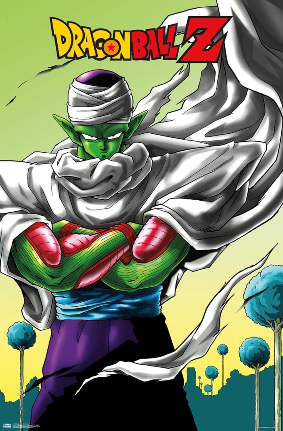 Amazon.com: Dragon Ball Z - Piccolo Wall Poster, 19L