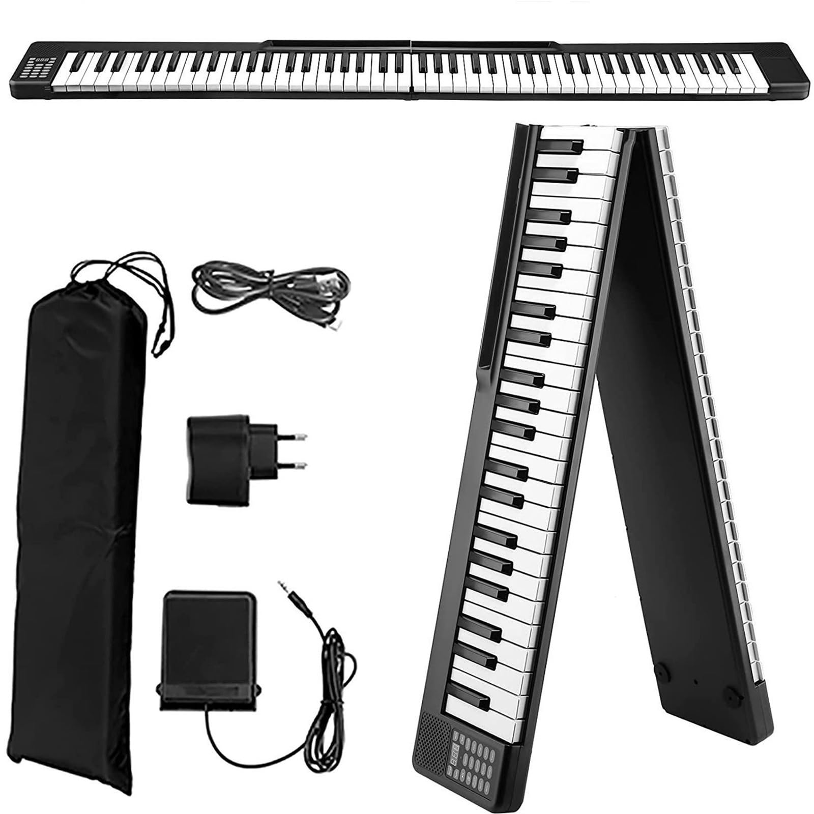 Tastiera Digitale Per Principianti Tastiera Elettronica Portatile Per Principianti Pianoforte Impilabile Pianoforte Elettrico A 88 Tasti