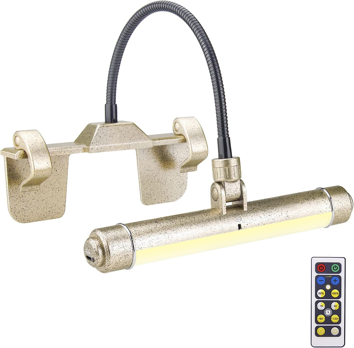 HONWELL Rechargeable Picture Light, Dartboard Light with Remote