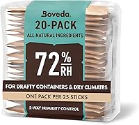 Vista 14 de Boveda For Seasoning Two-Way Humidity Control Packs – 84% RH to Season Wood Humidifier Boxes – Size 60 – 12 Pack – Individually Wrapped Seasoning