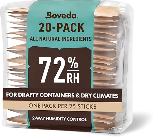 Miniatura 14 de Boveda paquete de control de humedad bidireccional 65% para hasta 25 artículos – Tamaño 60 – Individual – Absorción de humedad y almacenamiento a