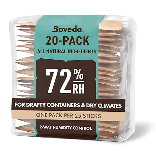 Boveda 72% Two-Way Humidity Control Packs For Wood Humidifier Boxes