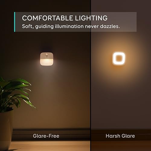 Miniatura 2 de Eufy Lumi luz de noche que se pega, luz blanca cálida LED, sensor de movimiento, habitación, baño, cocina, pasillos, escaleras, bajo consumo,