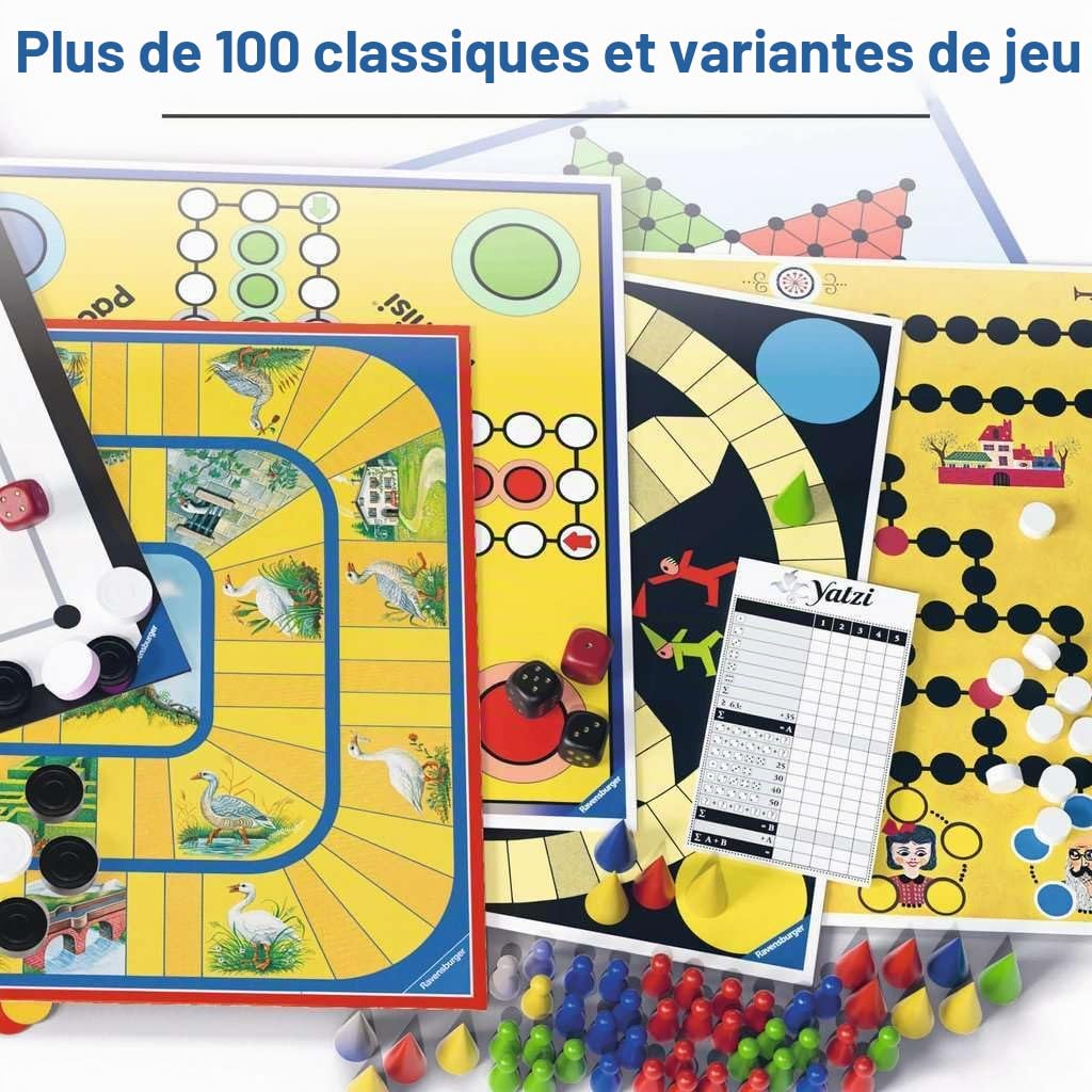 Ravensburger Game Collection 27293 Family Games 2022 D - Collection de Jeux pour Toute la Famille, Jeu pour Enfants et Adultes à partir de 4 Ans, pour 2 à 10 Joueurs
