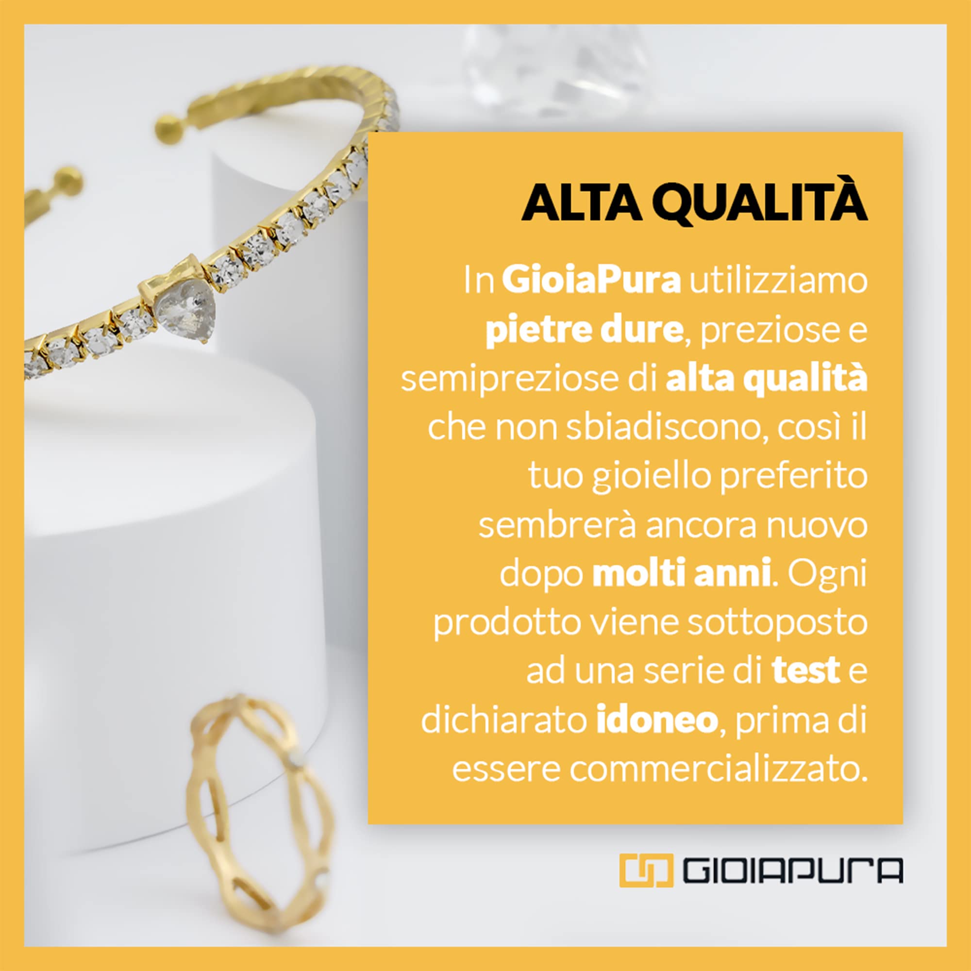 GioiaPura Pulsera infantil joyas oro 750, tamaño 16, clásica, cód. GP-SVFD060GG16, Oro