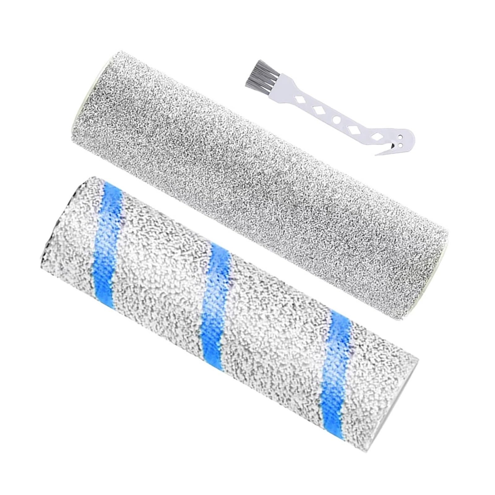Dirlux Compatible for Ecovacs Deebot X9 Pro Omni Robot Vacuum Mop Roller and Rag, Replacement Cleaning Tools