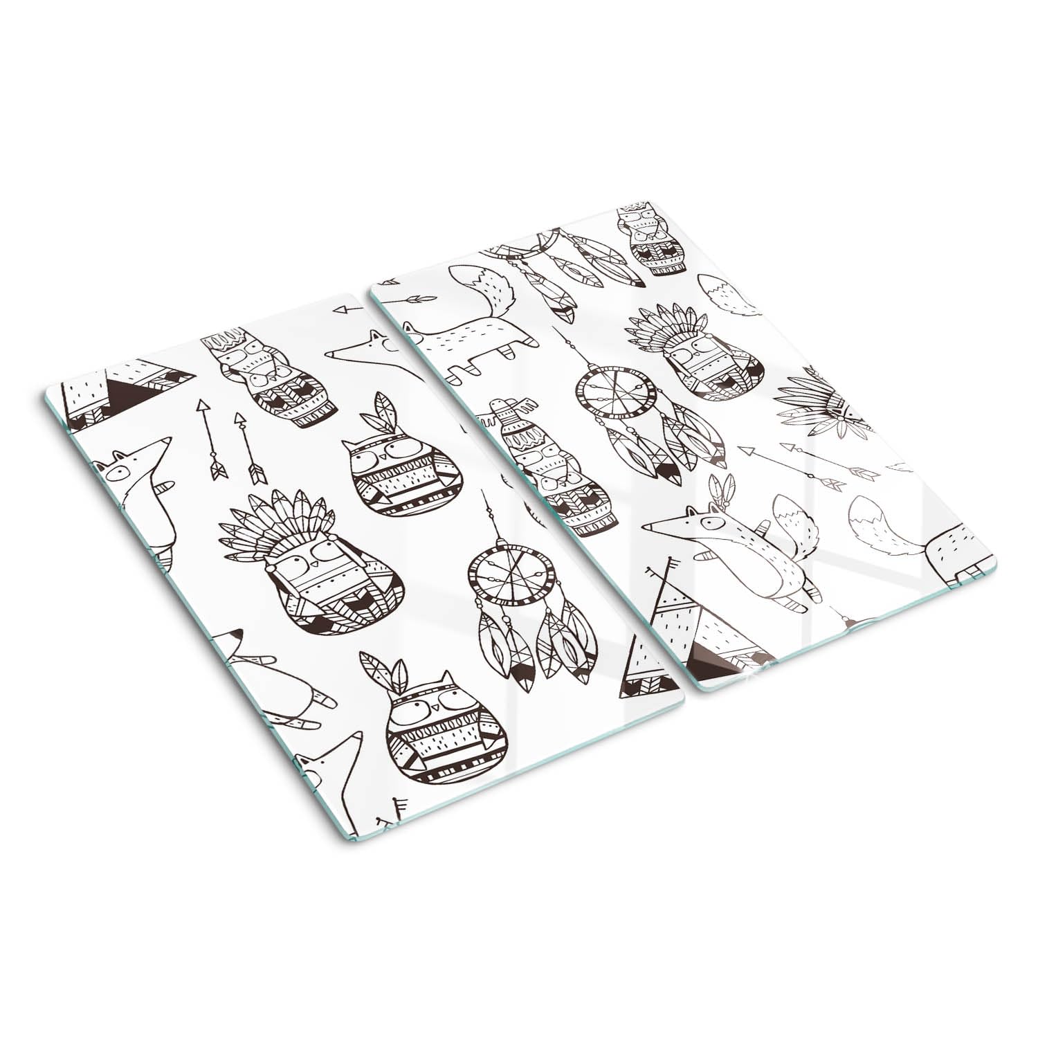 Planche à découper grand format pour gagner de la place sur plaque induction