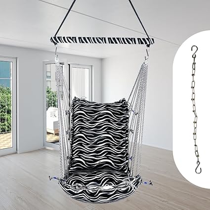 Kkriya Home Decor Swing | Swing for Adult| jula for Indoor Adult jhula | jhoola for Balcony | Hanging Swing Chair with Wooden Spreader bar.Weight Capacity 150 kG