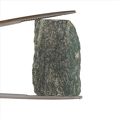 Miniatura 4 de GEMHUB Cristal curativo de jade verde crudo natural con certificación EGL para curación, 65.25 unidades, M, Gema, jade verde burmés