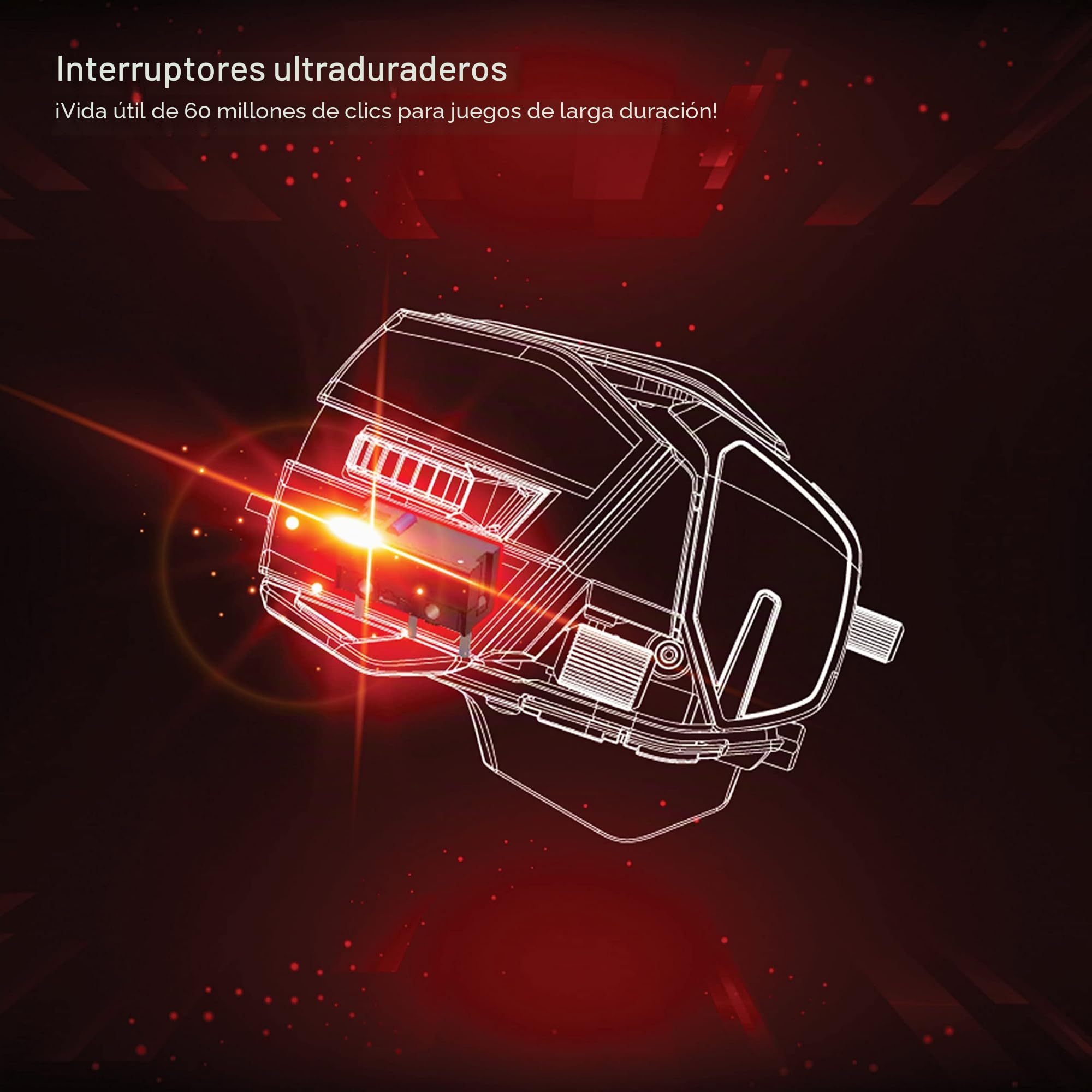 MAD CATZ Catz R.A.T. 8+ ADV - Ratón para Juegos con Cable Totalmente Ajustable, Base de Metal, 20000 dpi, 11 Botones programables, 4 perfiles de Usuario almacenados Directamente, Personaliza LED RGB,