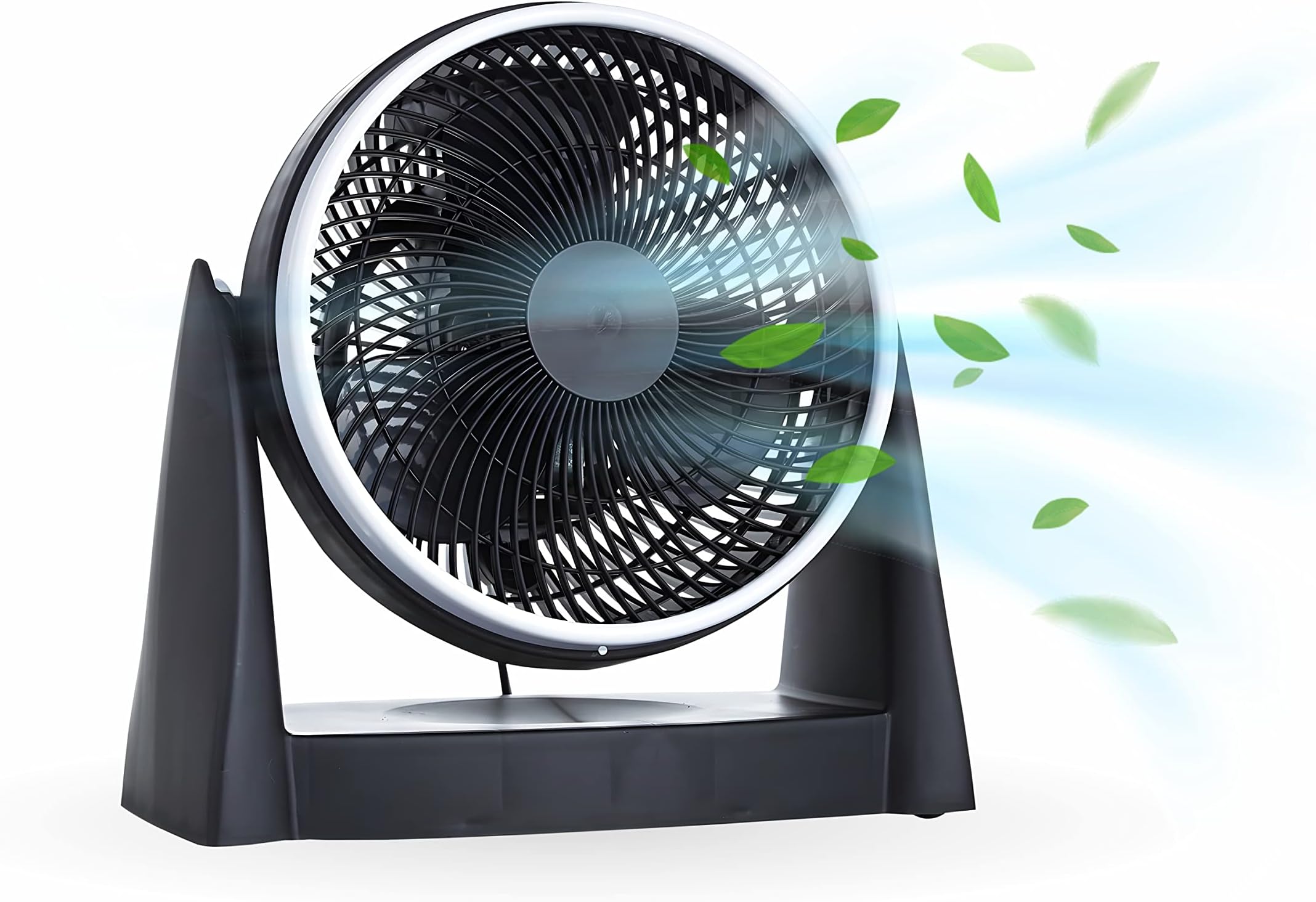 AcornSolutionUSB desk fan Mini USB Tilting Desktop Cooling Fan with Metal Shell and Aluminium Blades Personal for Home & Office Quiet and Powerful(6"-USB) -1 year warranty