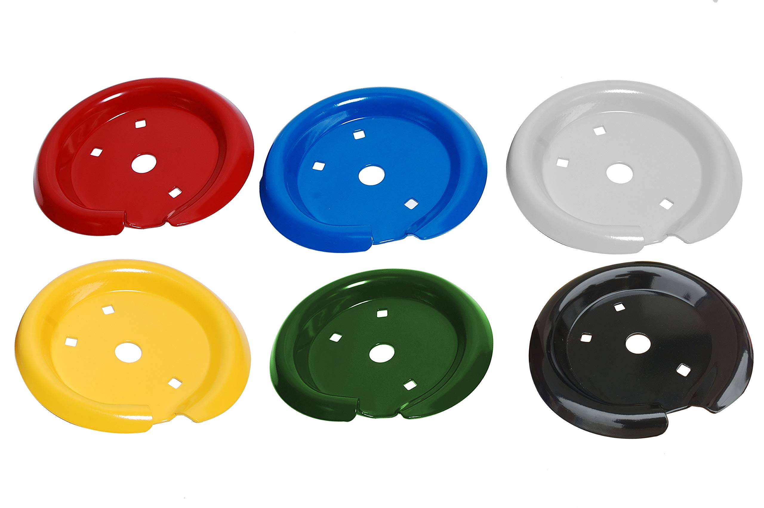 Just Fun Piastra Metallica per Mola 400x200x20 mm - Rosso