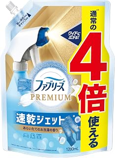 Febreze 除臭喷雾 布用 PREMIUM 速干喷气式清洗香气 替换装 超BIG特大 1280毫升