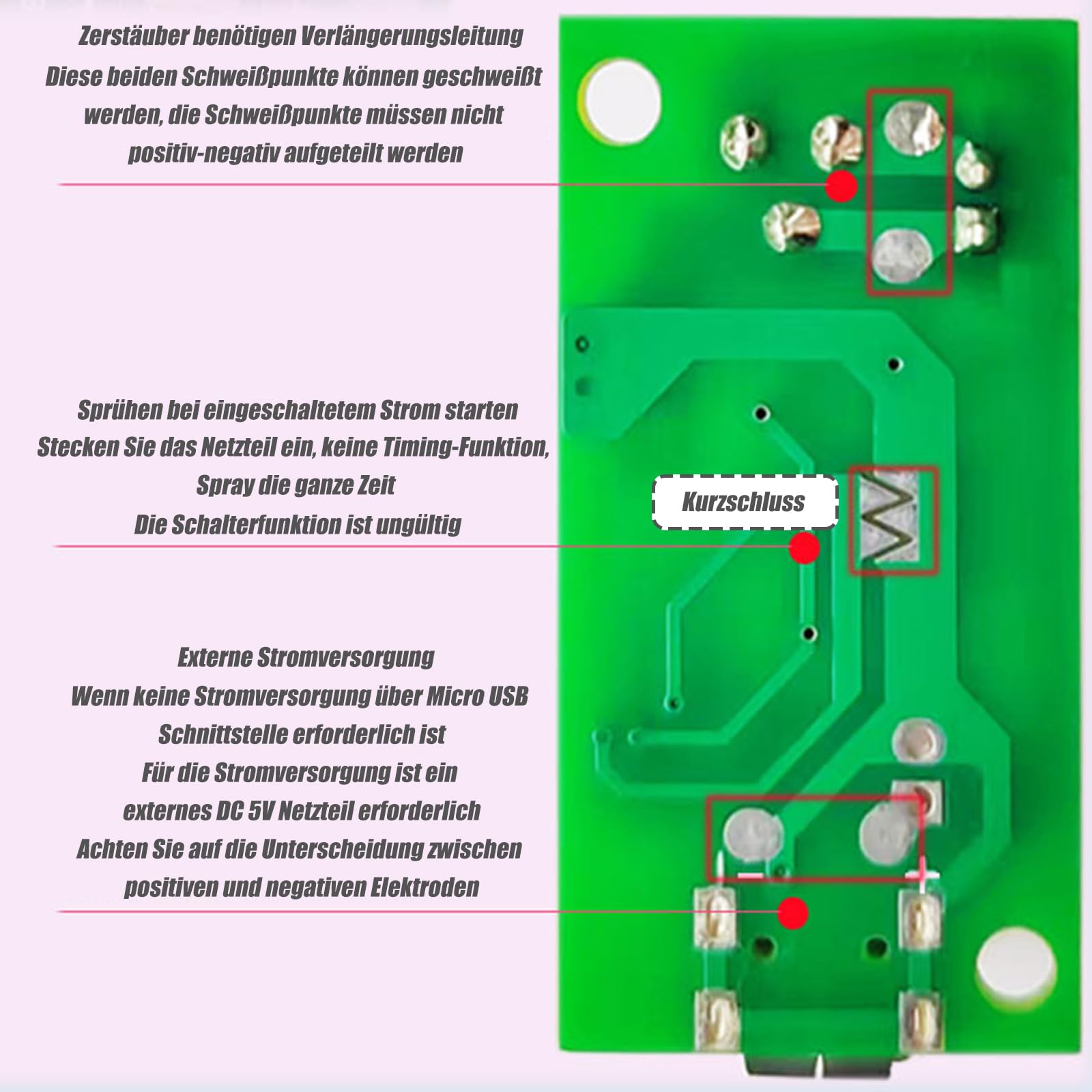 GRUUUI 5 pezzi 20 mm produttore di nebbia a ultrasuoni Fogger atomizzatore piastra pellicola accessori umidificatore guarnizione in gomma con interruttore temporale umidificatore accessori