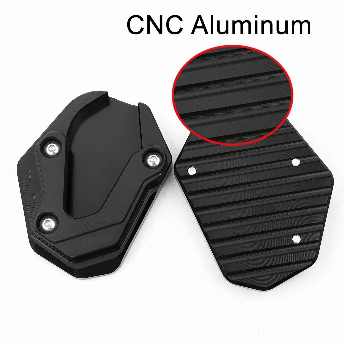 Piastra di Supporto per cavalletto Laterale, Estensione per cavalletto da Moto per Royal Enfield, Himalayan 450, Himalayan450 2024-2026, Grigia.