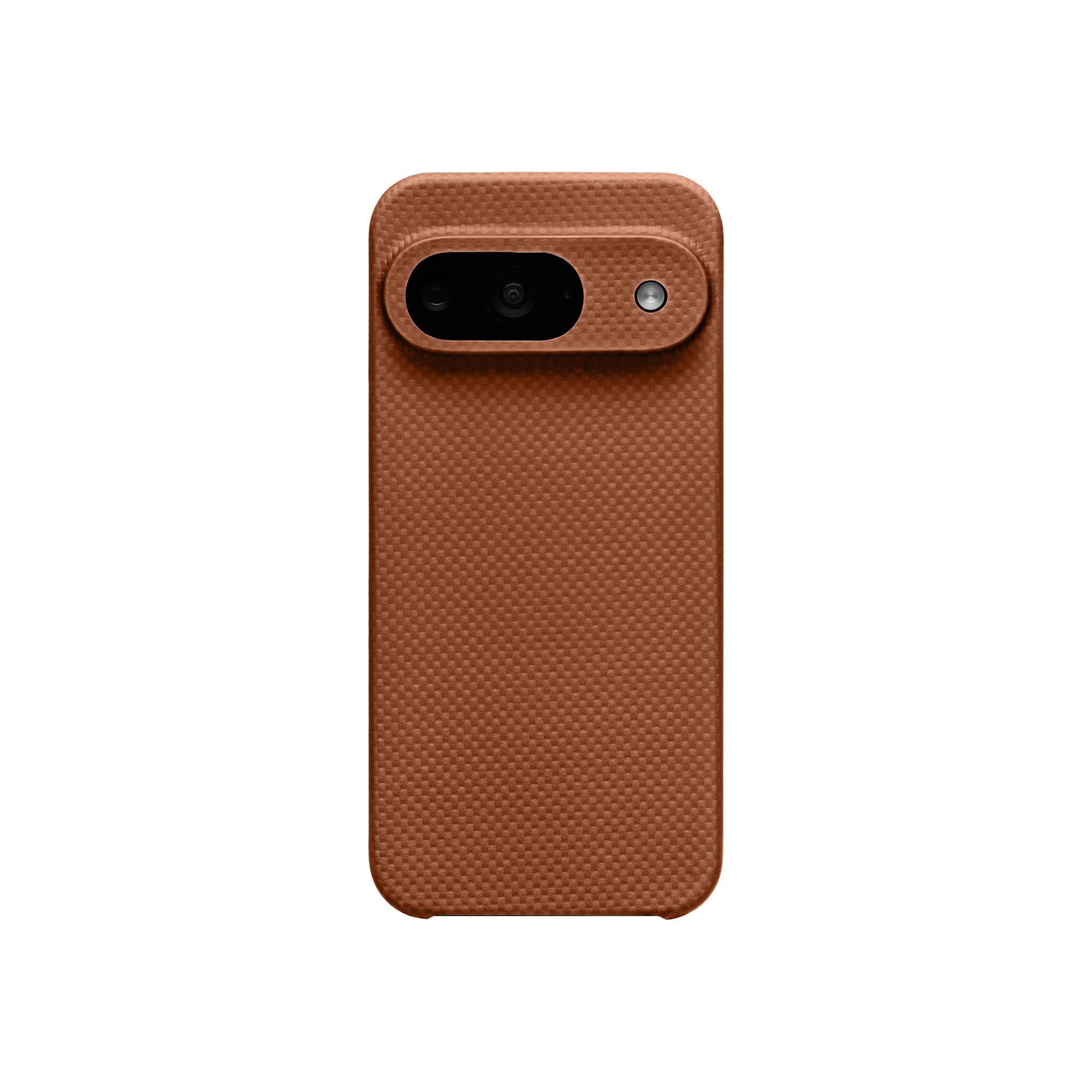 Latercase | Compatible with Pixel 9 | Coffee | Durable Pixel 9 Phone Case | 0.6mm Thin Aramid Fiber, 10 Grams, Precision Lasercut, Full Camera