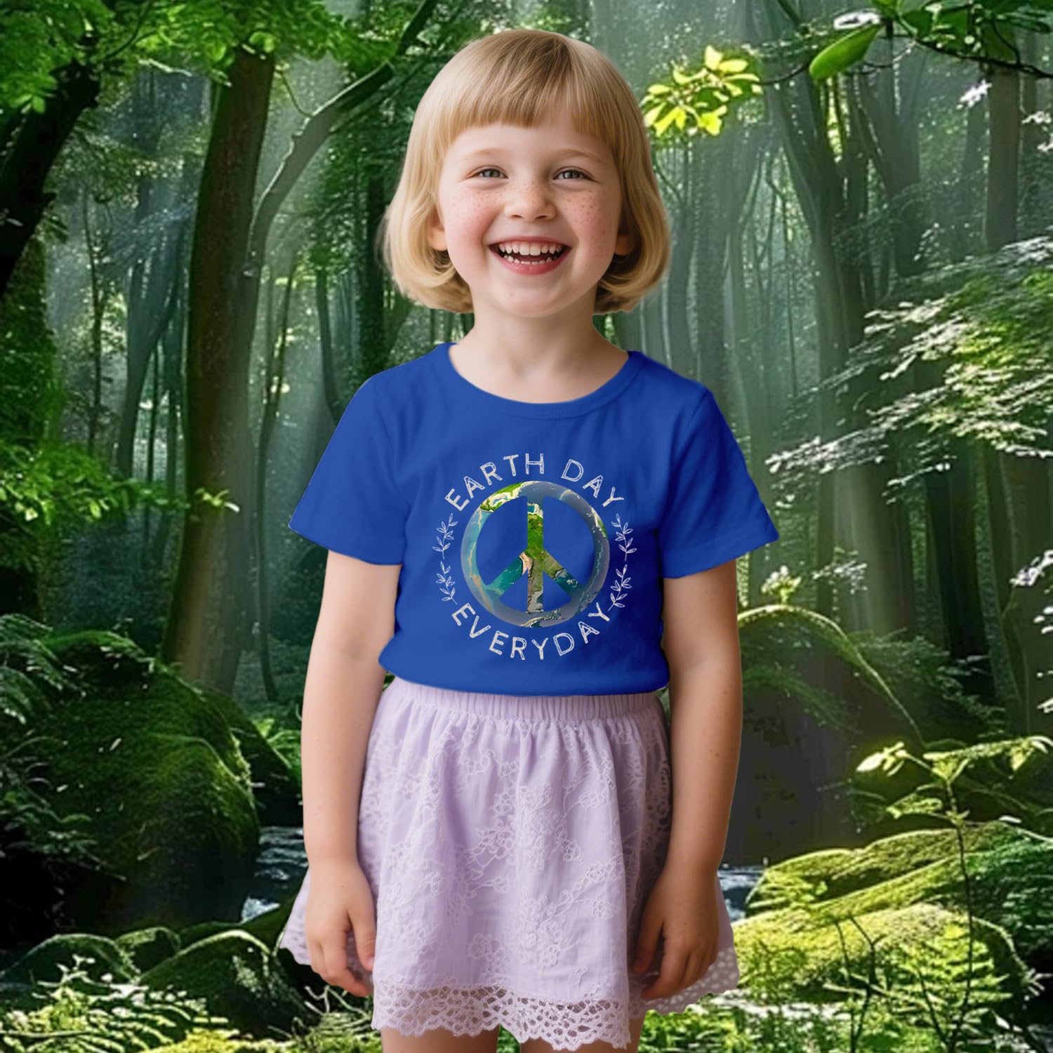Earth Day Shirt for Kid 4-8 Years Boys Girls Every Day Save Planet T-Shirt Protect Environmental Nature Tee Tops - 3