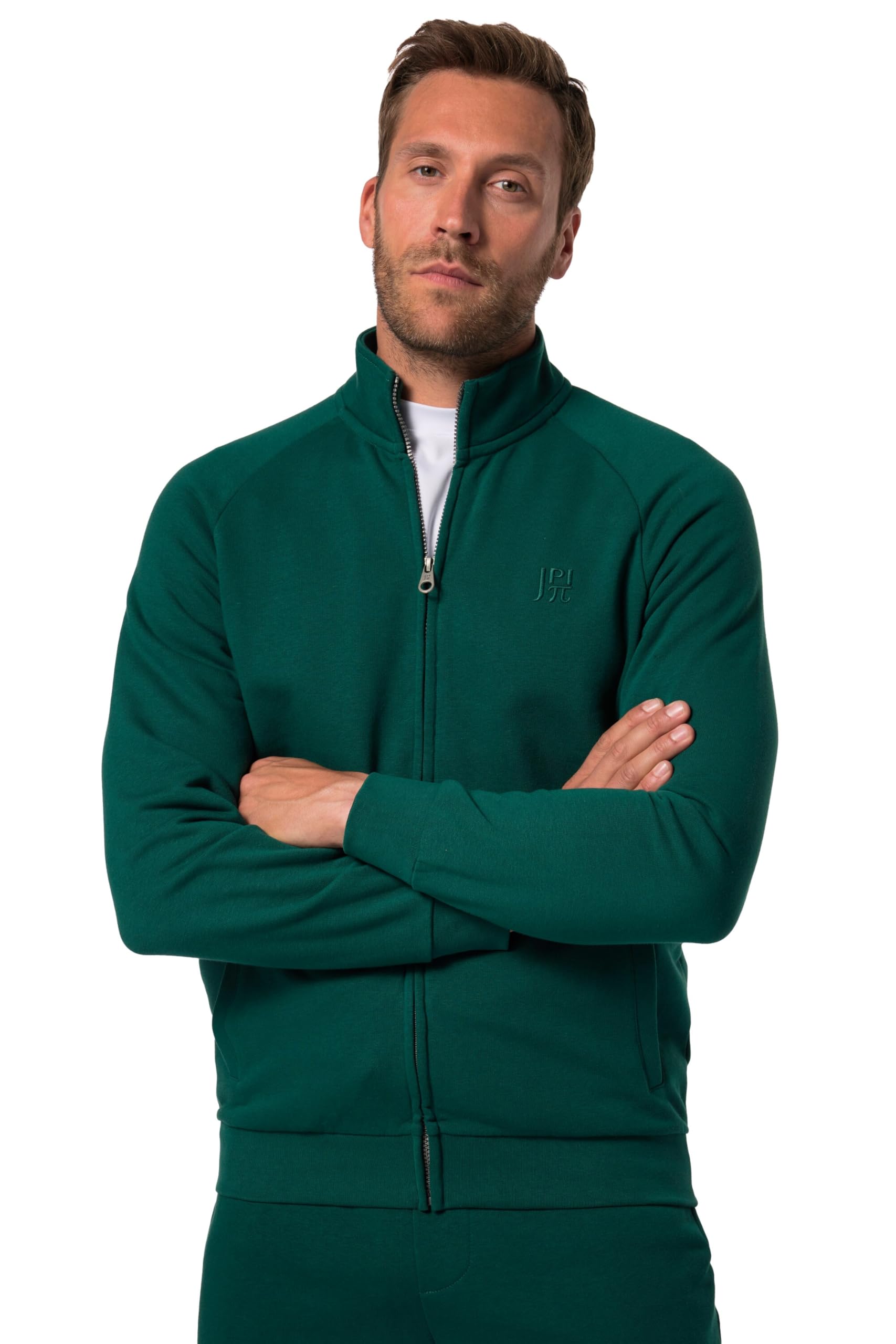 JP 1880 Sweatjacke, Fitness, Stehkragen 828921