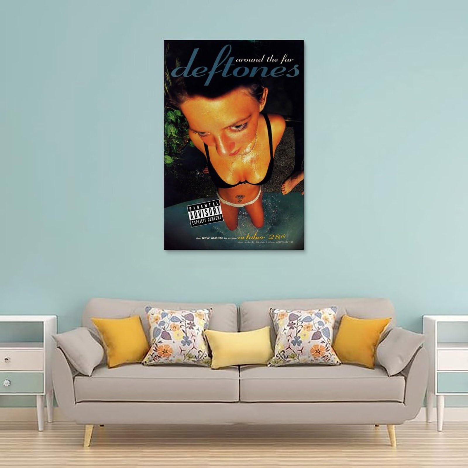 BBLKDZTX Deftones Lot De 6 Affiches Et Impressions Sur Toile Pour