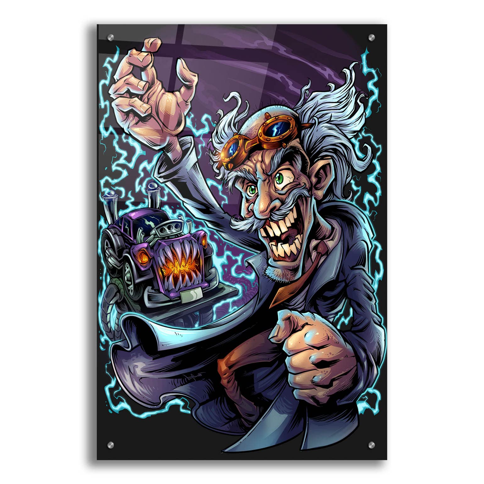 Amazon.com: Epic Art 'Mad Scientist' by Flyland Designs, Acrylic