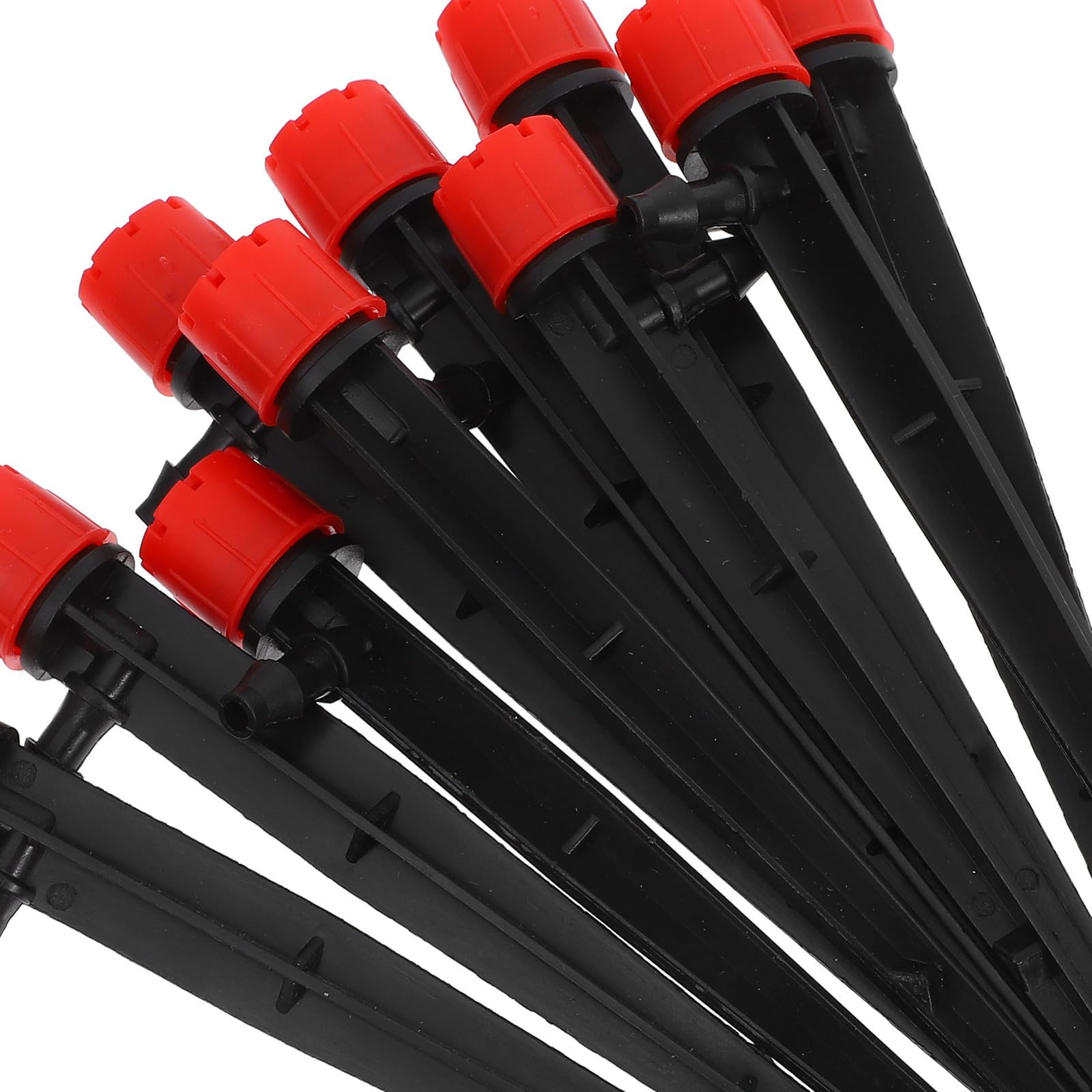 Kisangel Kit D'irrigation Goutte à Goutte en PP et Acier Inoxydable pour Pelouse et Plantes Buses Brumisation et Goutteurs, Système D'arrosage Automatique pour Jardin Extérieur