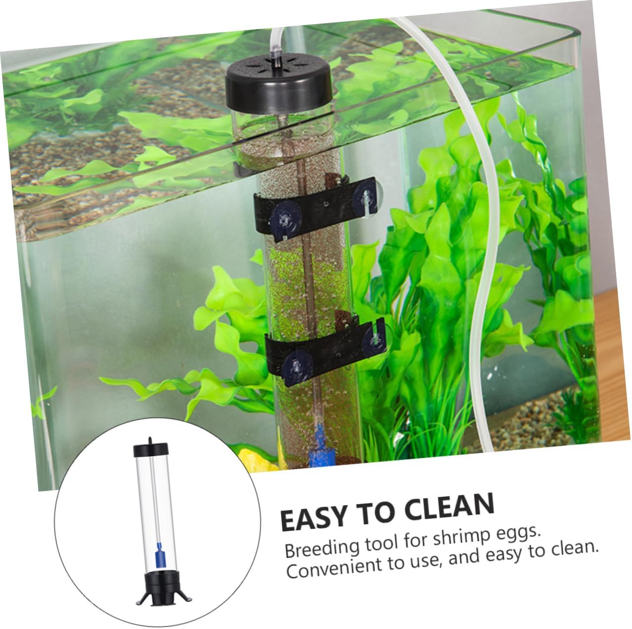 VANZACK Practical Fish Incubator Hatching Bucket Breeding Box for Aquarium Shrimp
