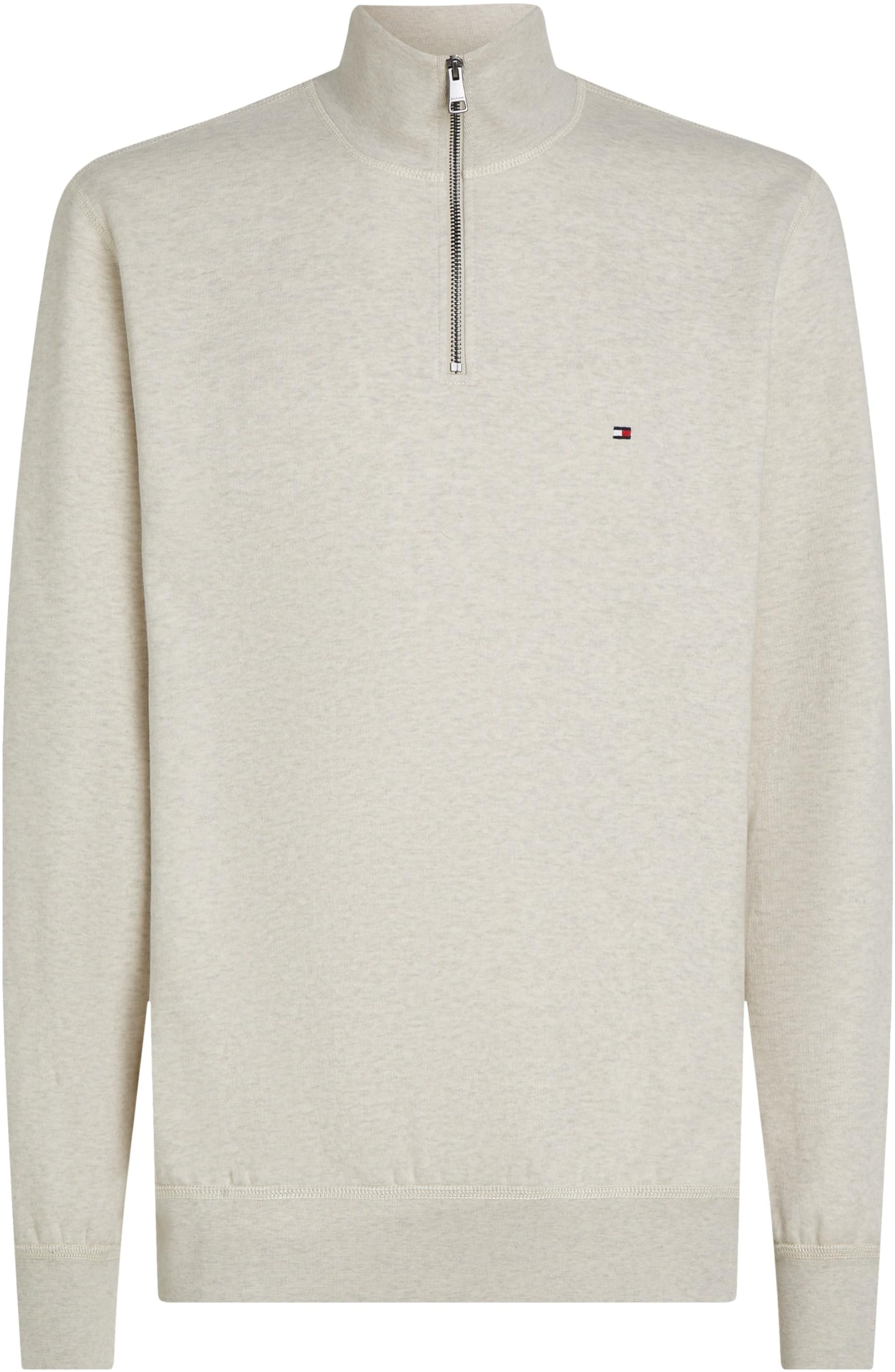 Tommy Hilfiger Chaqueta con Cremallera Hombre Essential Fleece 1/4 Zip con Cuello Marinero con Cremallera