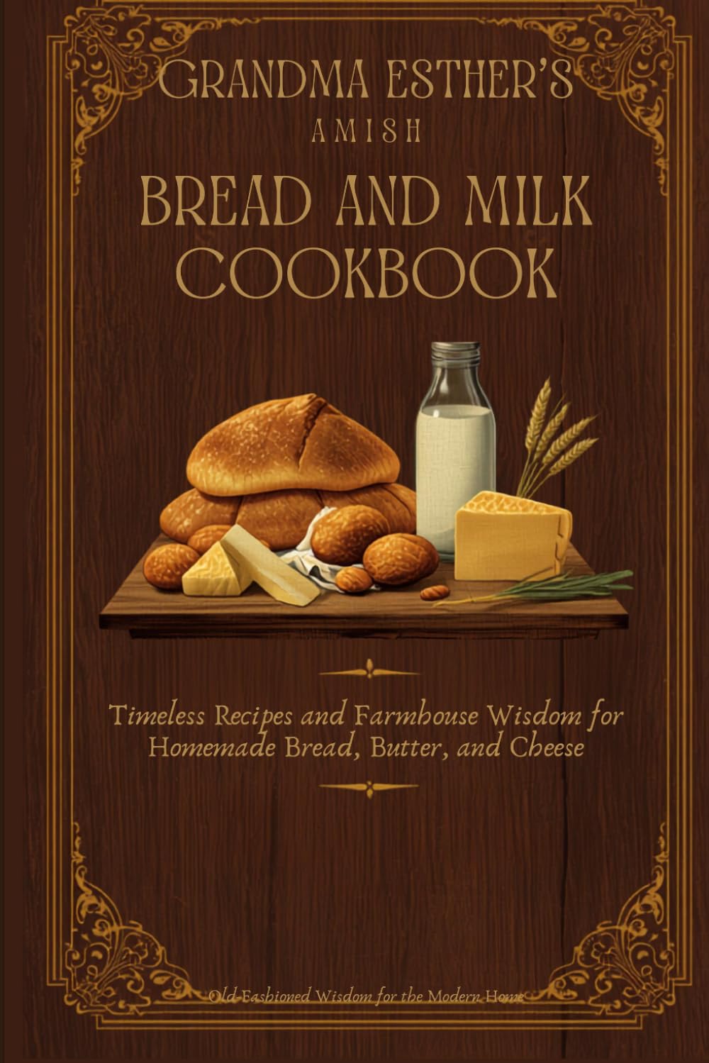 Grandma Esther's Amish Bread and Milk Cookbook: Timeless Recipes and Farmhouse Wisdom for Homemade Bread, Butter, and Cheese
