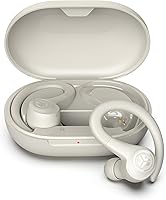 Vista 19 de JLab Go Sport+ Auriculares inalámbricos de entrenamiento con llamadas claras C3, diseño deportivo de gancho seguro, tiempo de reproducción Bluetooth