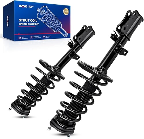 Vista 77 de KAX Puntales delanteros rápidos para 4Runner 2003-2023, Tacoma 2005-2015, FJ Cruiser 2007-2014 Conjunto completo de puntales con resorte helicoidal