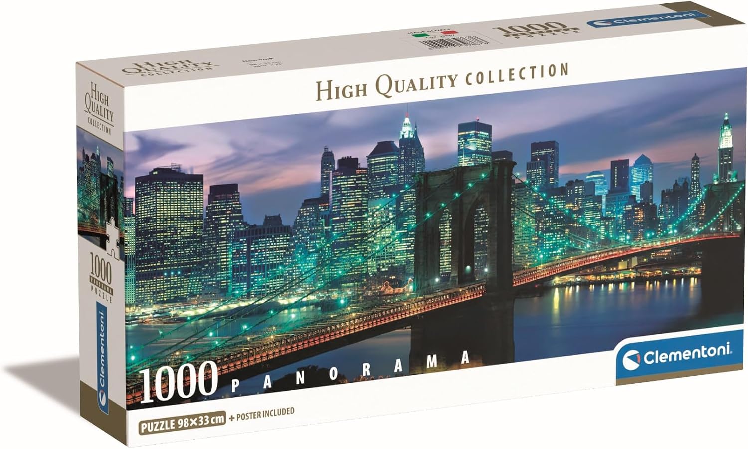 Clementoni Jigsaw Puzzle Collection - New York 1000 Pieces - Poster ...