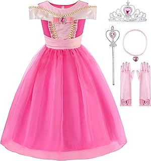 Girls Drop Shoulder Princess Costume Dress up