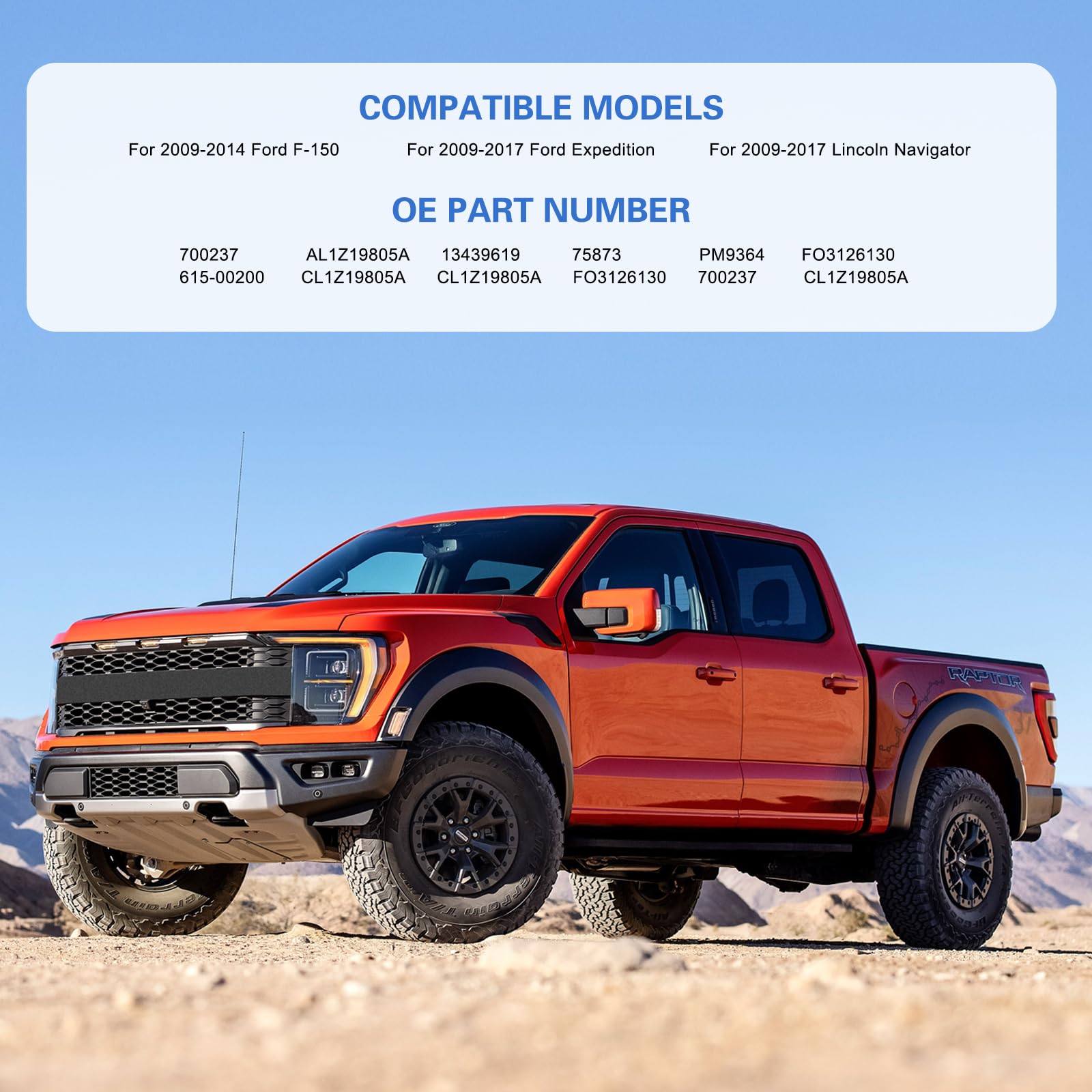 AC Heater Blower Motor For 2009-2017 Ford Expedition 2009-2014 - View #12