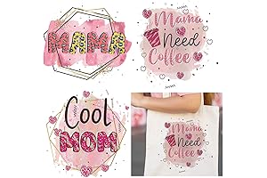 Happy Mother's Day Iron On Transfers: Adorn Your Mom's Day Creations