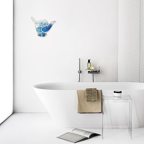 Miniatura 6 de Shaka - Decoración de pared de madera con diseño de surf – Cartel de mano suelta para el hogar, sala de estar, cocina, baño, decoración de dormitorio