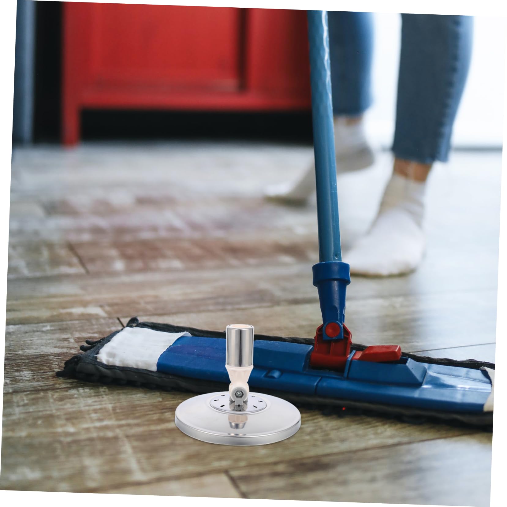 Generisch Rotierender Mop Kopf Ersatzteil Basis Runde Adapter für Verschiedene Mop Robust und Langlebig für Büro