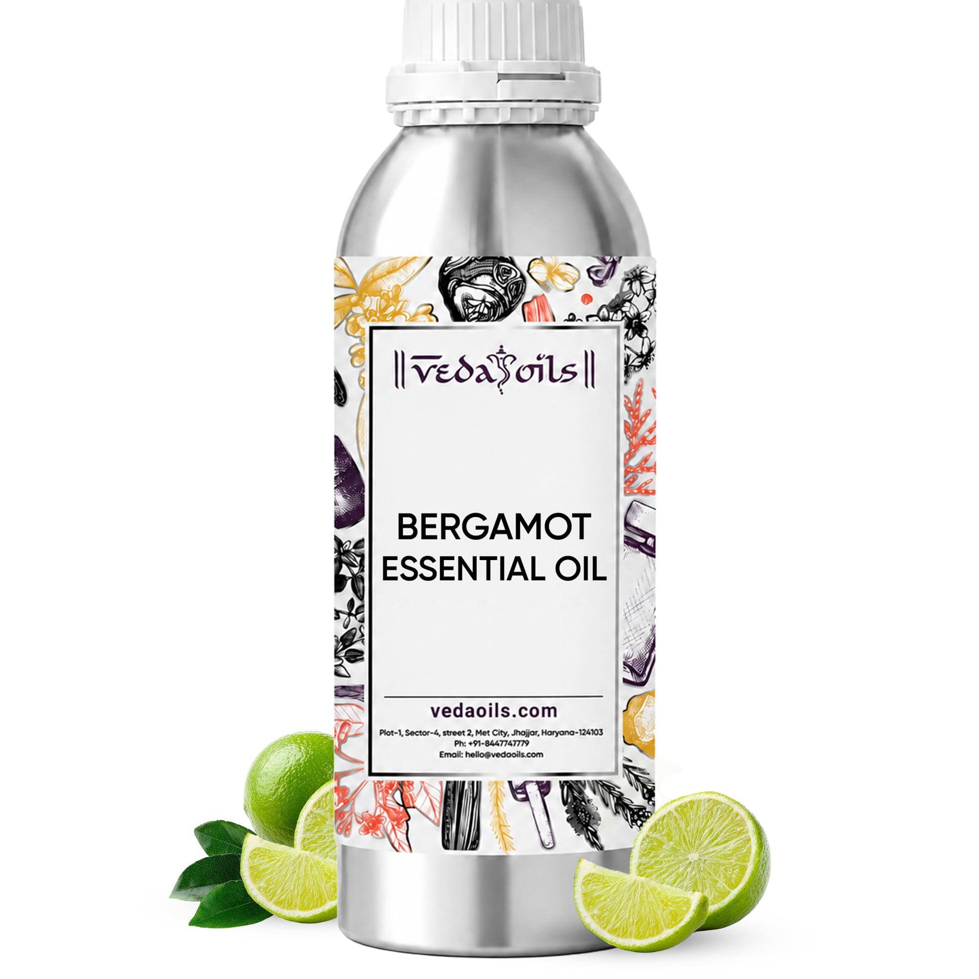 VedaOils Bergamot Essential Oil | 100% Pure & Natural Citrusy Bergamot Oil for Skincare, Aromatherapy & Balanced Mood | Ideal for Diffusers, Candles, Soap & Home Fragrance | 100ml-image-45
