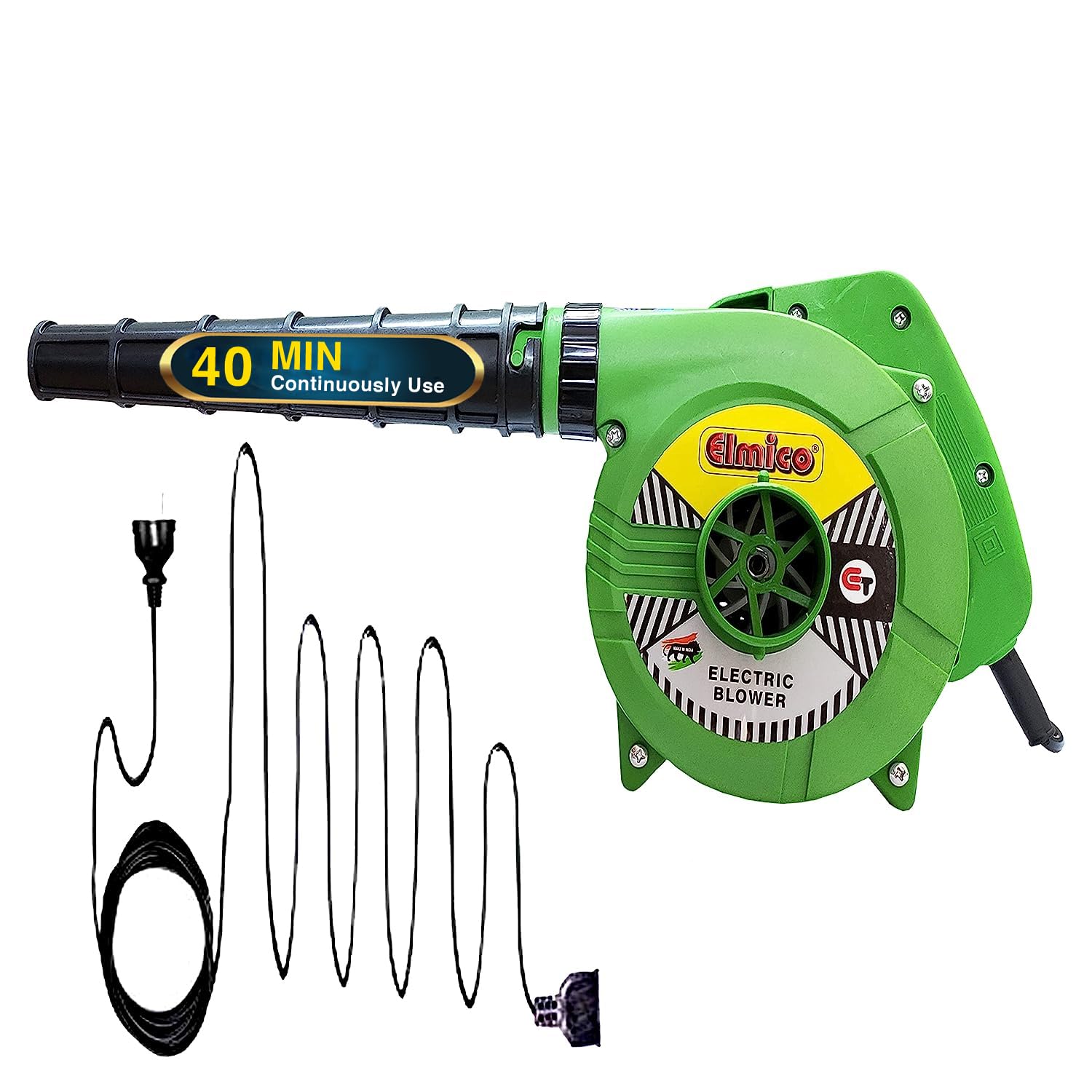 Elmico 700W Blowers for Cleaning Dust/Dust Remover/Pc Cleaner/Ac Cleaner/ 100% Copper Armature/Electric Air Blower with/Premium 10-FEET Wire Heavy Duty Guaranteed Motor Blower continuously 40 min use (B083DZ14B7) Amazon Price History, Amazon Price Tracker