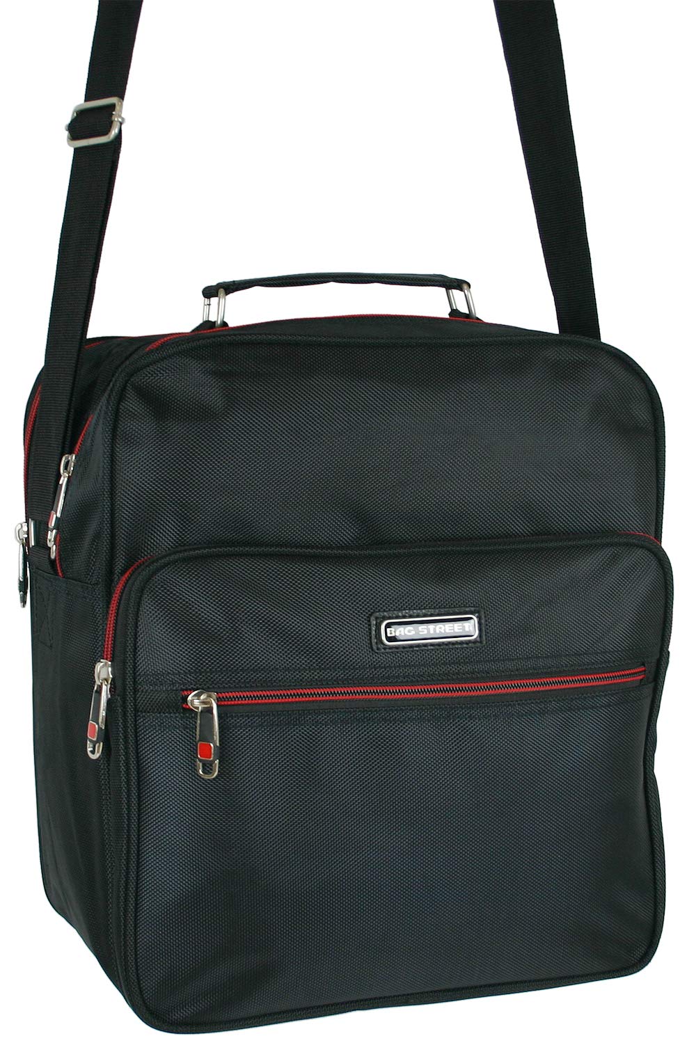 BAG STREET - Bolso de trabajo para hombre, color negro