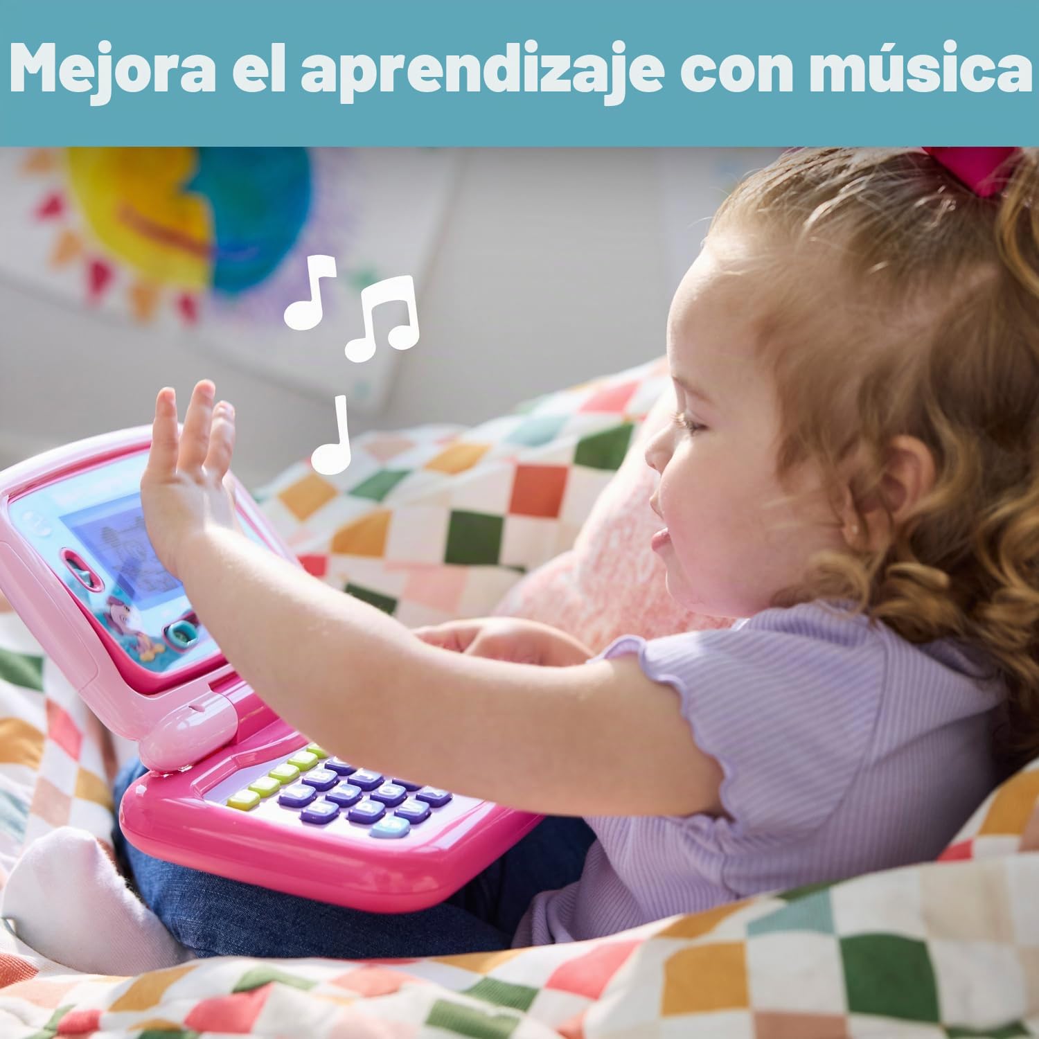 LeapFrog 2-in-1 LeapTop Touch, Pink