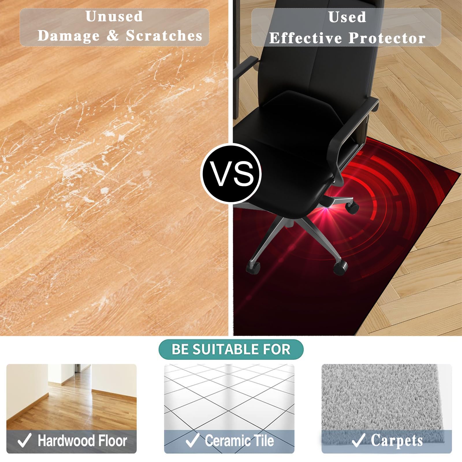 Ecotex® revolution vloermat harde vloer - 120x150cm Ecotex® revolution vloermat harde vloer - 120x150cm