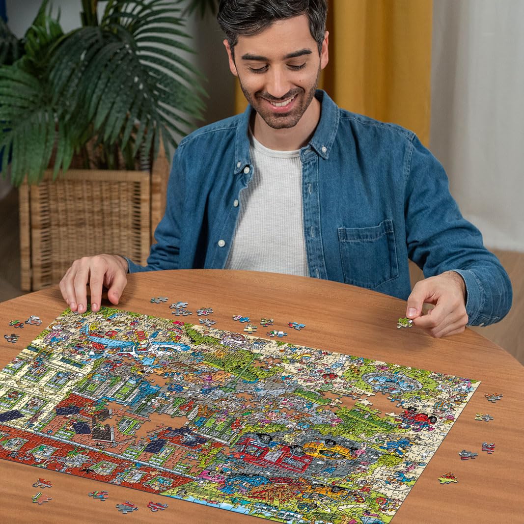 Ravensburger Ray Comic Series - The Hotel - 1000 Piece Jigsaw Puzzle for Adults and Kids Age 12 Years Up, Multicolor, 49.7 cm x 69.9 cm - Image 4