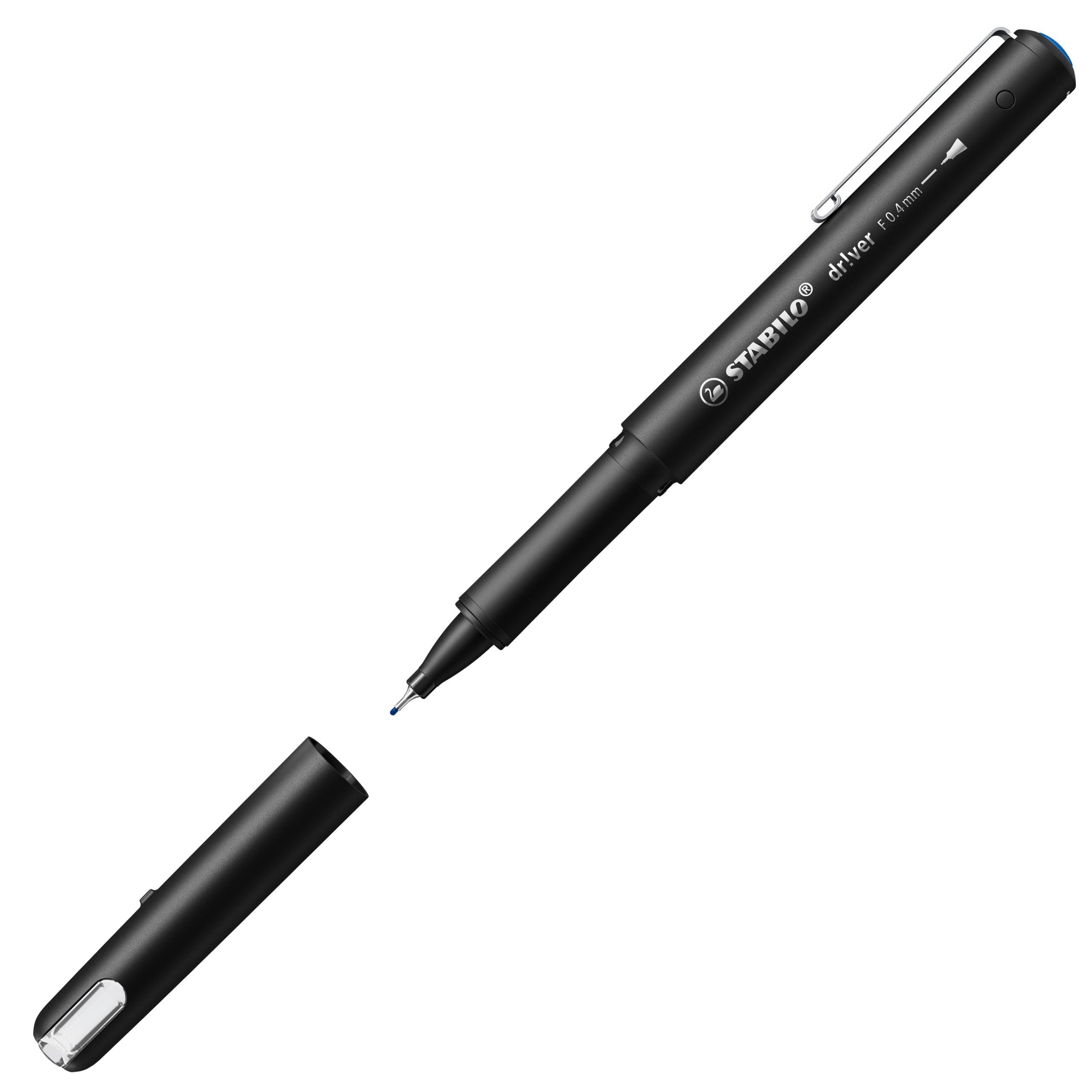 STABILO Premium Fineliner | 0.4mm | Fine | Blue | Dr!ver Series