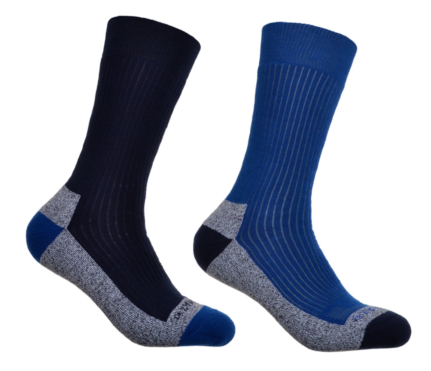 WB SOCKS Mens Cotton Coolmax walking Socks Pack of 2 Pairs