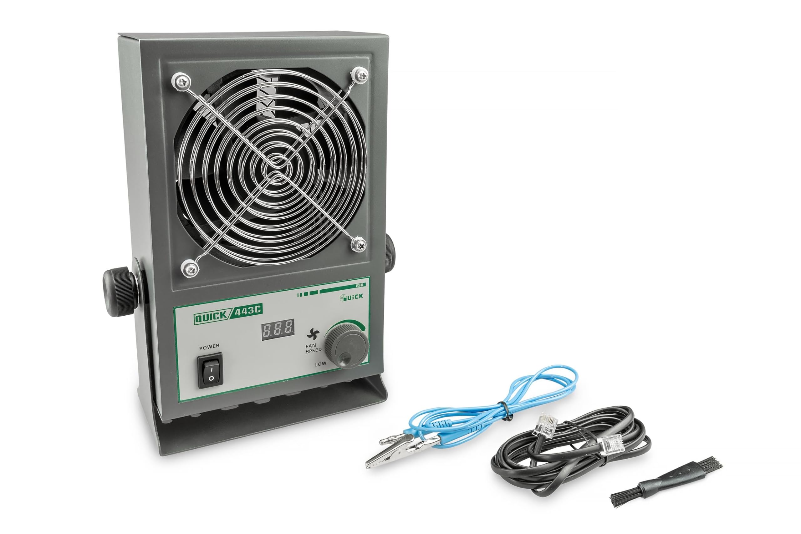 Quick 443C - Extractor de ionización estático para eliminar cargas electrostáticas no deseadas