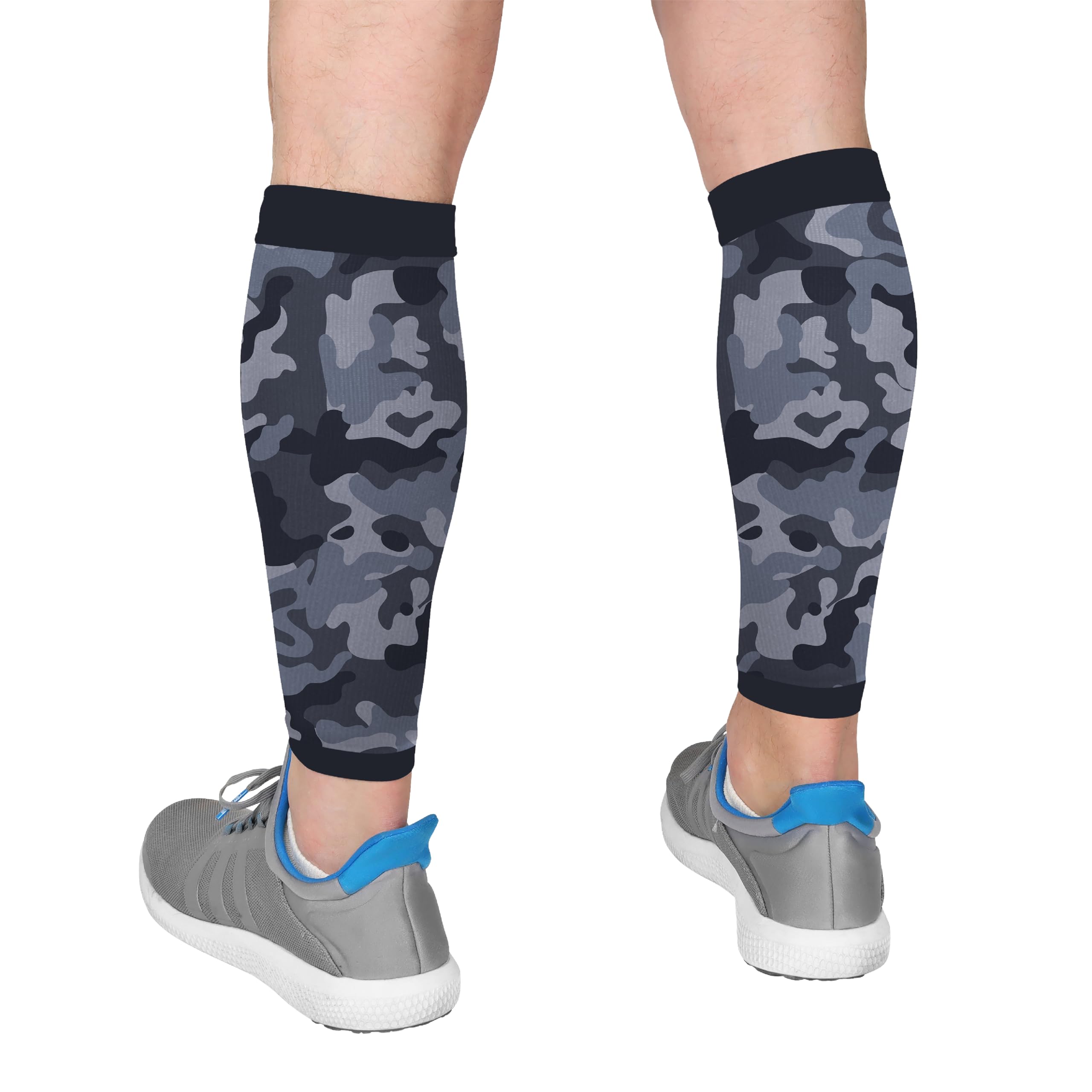 Run Forever Calf Compression Sleeves for Men and Women - Leg Compression Sleeve - Footless Compression Socks for runners
